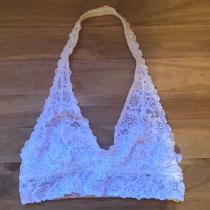 White Aerie Bralette- Size small